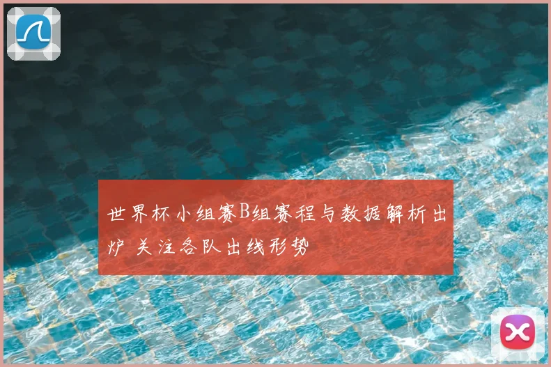 世界杯小组赛B组赛程与数据解析出炉 关注各队出线形势